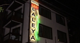 Неонова реклама Хотел  "Laleya" - Созопол